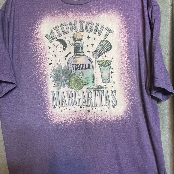 Tops - Purple Midnight Margaritas Graphic Tee